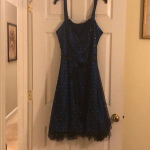 Blue formal dress
